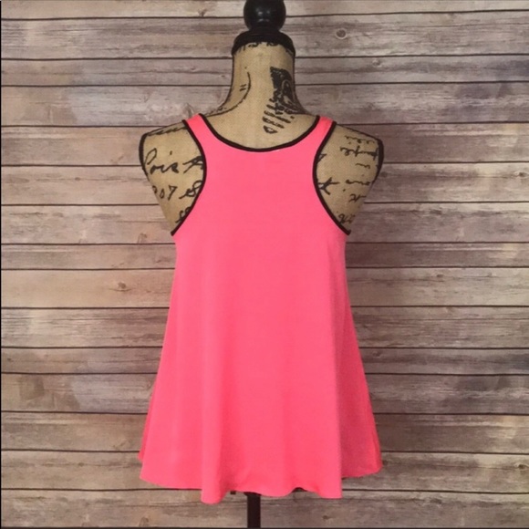 Milly Silk Crepe Flyaway Top Mesh Accents - Picture 4 of 8